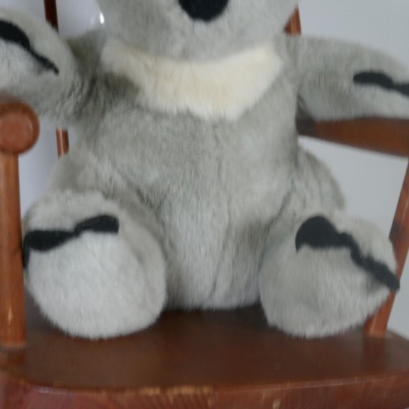 BUILD A BEAR Koala Bear Plush Toy Stuffed Animal 15" Gray & White Retired - Picture 3 of 14